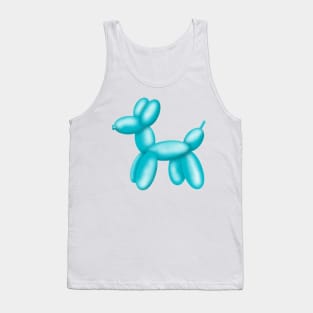 Blue balloon dog Tank Top